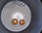 餃子の皮でパリ！とろ～♡簡単エッグタルト作り方5写真