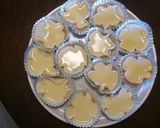 餃子の皮でパリ！とろ～♡簡単エッグタルト作り方7写真