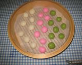 花見団子（電子レンジ）作り方7写真