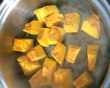 だし昆布と味の母でかぼちゃの煮物作り方3写真