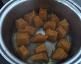 だし昆布と味の母でかぼちゃの煮物作り方5写真