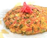 たっぷり紅生姜の玉子焼き作り方4写真