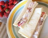 香り広がるふわふわイチゴサンド作り方5写真