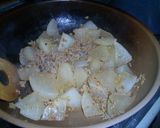 ♪ニラいっぱい♪ホクホクの麻婆大根♪作り方4写真