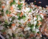 簡単!野菜たっぷりミートソースパスタ作り方1写真