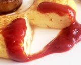 卵と豆腐のふわふわオムレツ作り方9写真