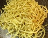 中華麺で。コクうま 上海風ソース焼きそば作り方5写真