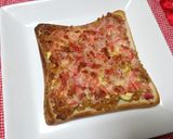 簡単♪ 桜えび&ジャコ香る 納豆トースト作り方4写真