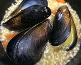 ストウブ鍋で作る★ムール貝の玄米リゾット作り方5写真