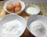 バレンタインに♡ふわふわ米粉ロールケーキ作り方1写真