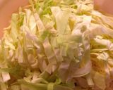 キャベツ大量！やみつき明太マヨ焼きうどん作り方1写真