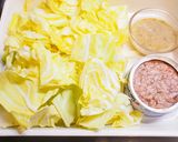 柚子胡椒風味＊キャベツとツナの味噌炒め作り方1写真
