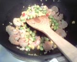 ★卵白一品★卵白とエビ炒め作り方1写真