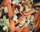 さつまいもと根野菜のちょい酸っぱスープ作り方4写真