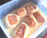 冷凍のままディナーロールフレンチトースト作り方6写真