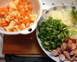 ❀寒い夜に食べたいミネストローネ❀作り方1写真
