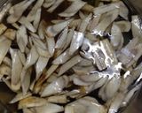 豚とゴボウとしめじとネギの甘味噌炒め❀作り方1写真