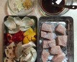 〜カジキマグロのチリソース炒め〜♪作り方1写真