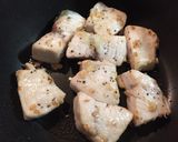〜カジキマグロのチリソース炒め〜♪作り方2写真