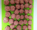 簡単！絶品肉だんご☆甘辛あんかけ作り方2写真