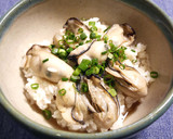 簡単！白ワインとめんつゆで作る♪牡蠣丼作り方7写真