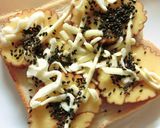胡麻海苔わさび風味✼伊達巻トースト作り方3写真