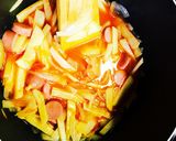 じゃがトマトソース♡カレー風味作り方4写真