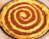 チョコ&カスタードのクルクルタルト作り方11写真