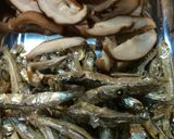 煮干しと椎茸の佃煮作り方1写真