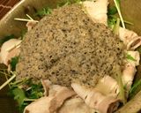 水菜・三つ葉の特製ダレしゃぶしゃぶサラダ作り方5写真
