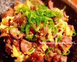 砂肝卵炒め作り方5写真