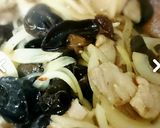 きくらげと豚バラ肉の玉子炒め作り方4写真