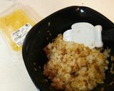 まるで天むすの味！揚げ玉たっぷりおにぎり作り方1写真