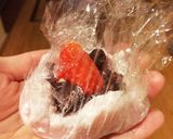 レンジで簡単♡いちご大福作り方4写真
