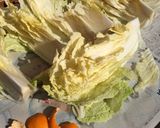 白菜漬け物。白菜漬け。覚え書き作り方1写真