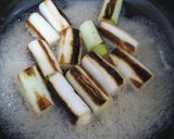 長ねぎのだし煮作り方3写真