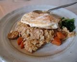 残ったカレーで♡簡単カレーピラフ＾＾作り方3写真