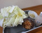 干しエビと白菜のくたくた煮作り方1写真