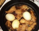 鶏手羽とたまごのさっぱり煮作り方2写真