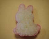 お昼寝♡うさちゃん弁当作り方1写真