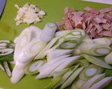 長ねぎのパスタ♪作り方3写真