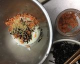 おにぎらず(シャケ&昆布の佃煮)作り方1写真