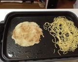 シコシコ麺の豚玉ソバ 広島お好み焼き作り方4写真
