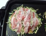シコシコ麺の豚玉ソバ 広島お好み焼き作り方6写真