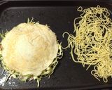 シコシコ麺の豚玉ソバ 広島お好み焼き作り方7写真