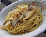 コリコリ♪ホタテのひも入りスパゲッティ作り方4写真