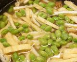 枝豆となめたけの炊き込みご飯作り方4写真