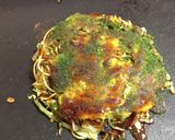 シコシコ麺の豚玉ソバ 広島お好み焼き作り方12写真