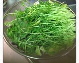 緑のお野菜パスタ〜しょう油&ペッパー〜作り方2写真
