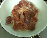 チキンステーキアンチョビクリームソース作り方4写真